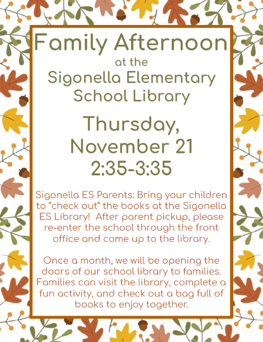 Library Family Night November